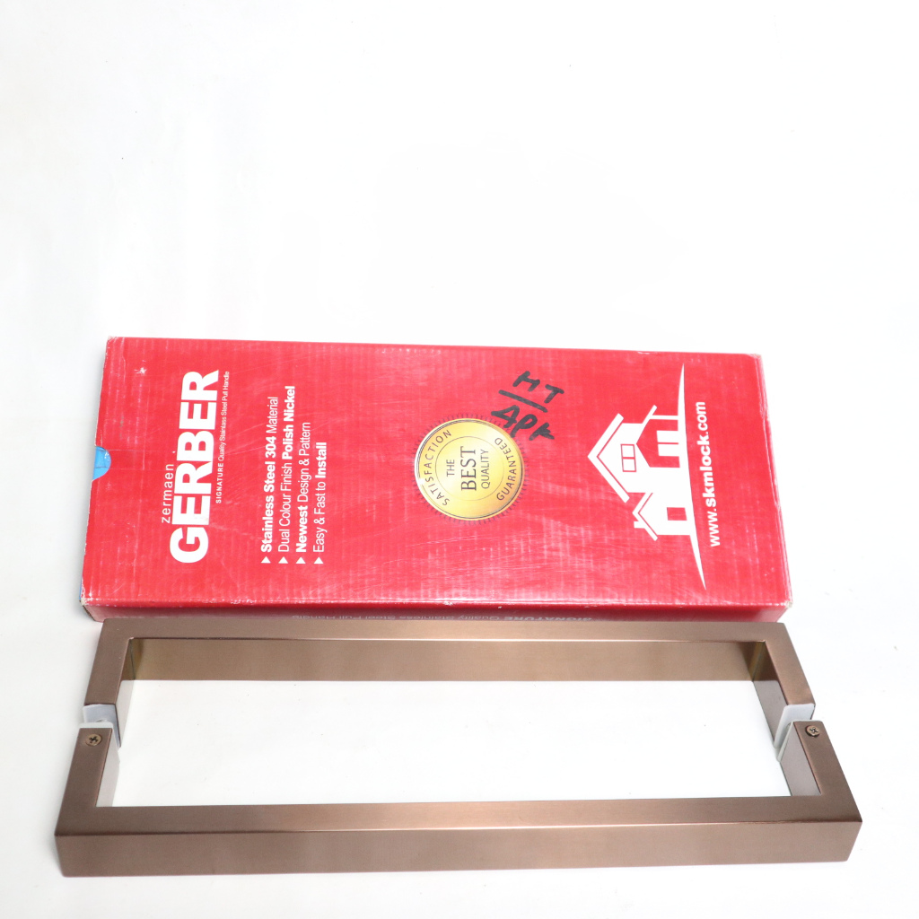 GERBER EXO-9701 Pull Handle Tarikan Pintu Dua Daun Stainless 35 cm