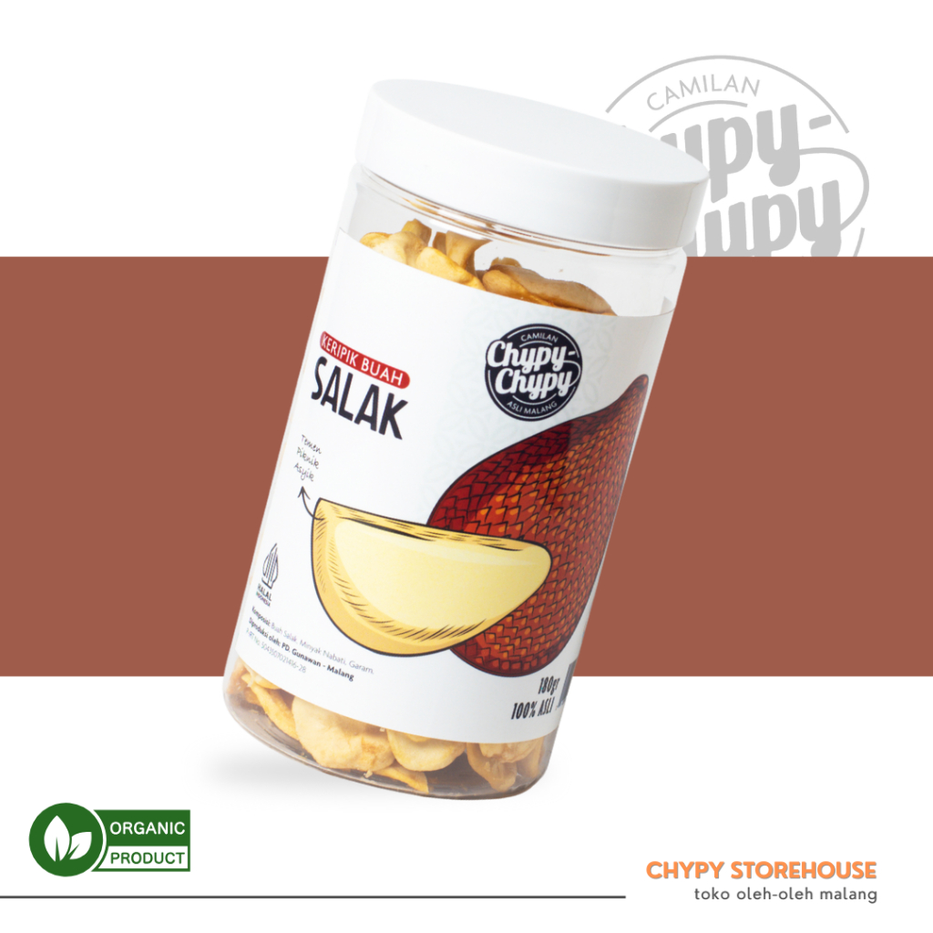 

Chypy Keripik Salak Kualitas Super - Kemasan Toples