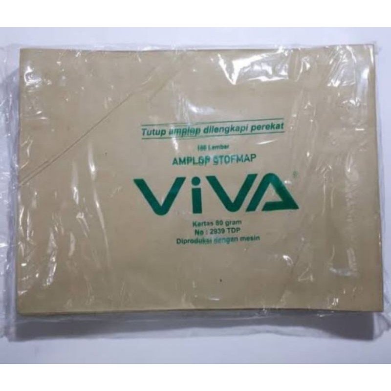 

AMPLOP STOFMAP COKLAT DINAS BESAR VIVA 29x39cm (10 lembar)