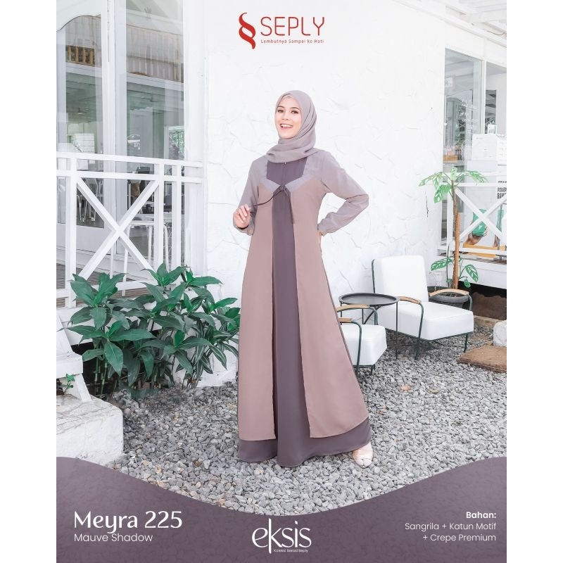 DRESS  SEPLY  EKSIS MEYRA 225 MAUVE SHADOW
