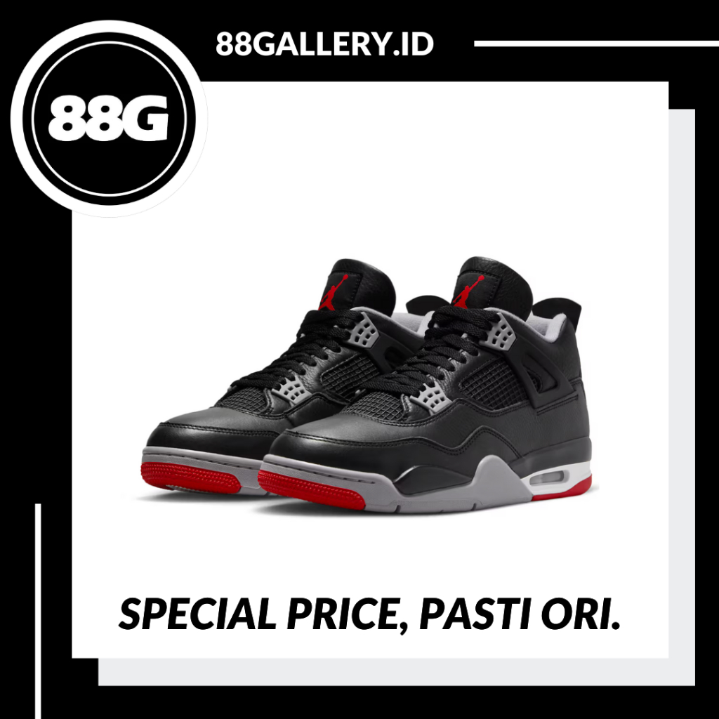 Air Jordan 4 Bred Reimagined