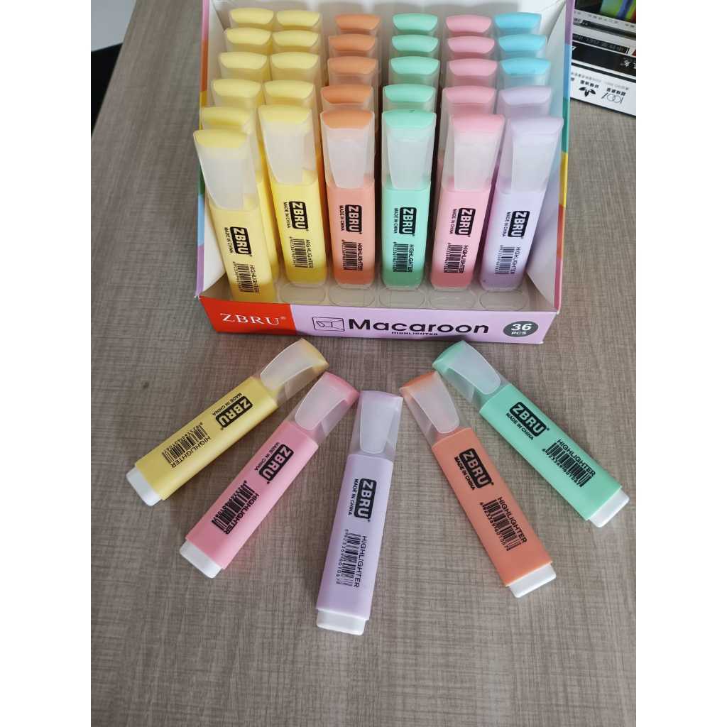 

Stabilo Macaroon ZBRU Pastel Highlighter [per 1pack stabilo]
