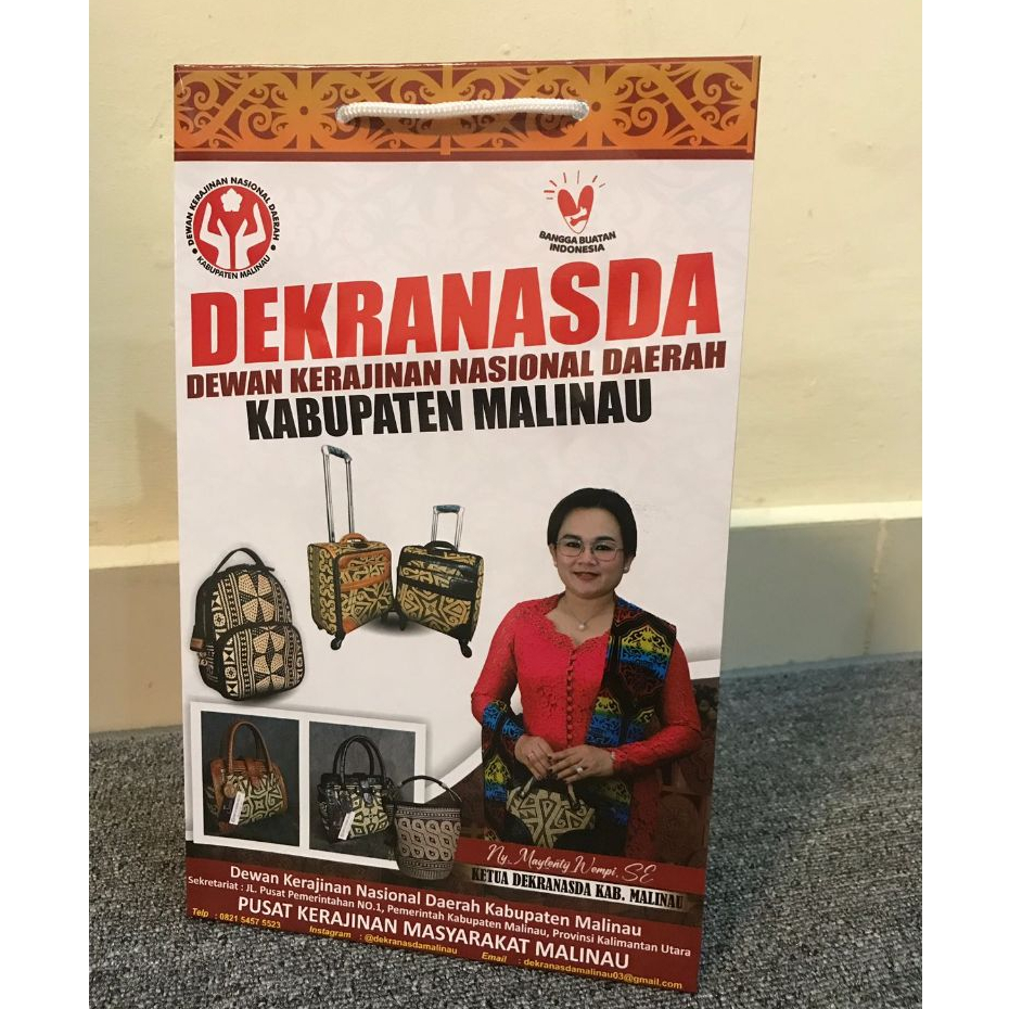 

Paperbag tas kertas dekranasda seminar diklat tas promosi corporate bumn perusahaan free desain
