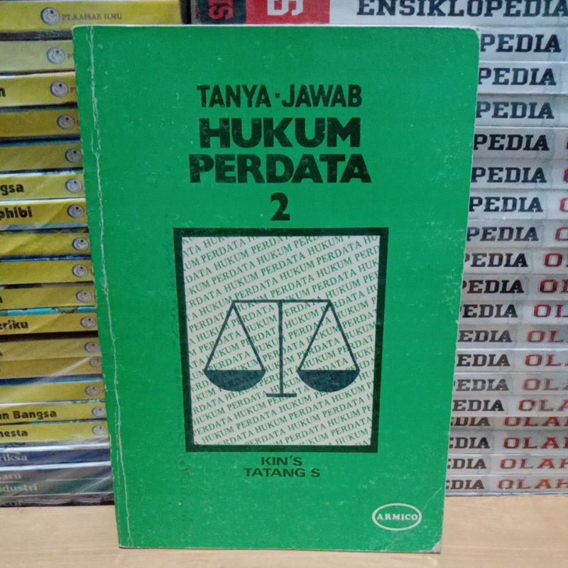 Buku Original TANYA - JAWAB HUKUM PERDATA 2 Armico