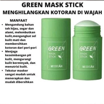 GREEN MASK STICK(MENGHILANGKAN KOTORAN DI WAJAH)