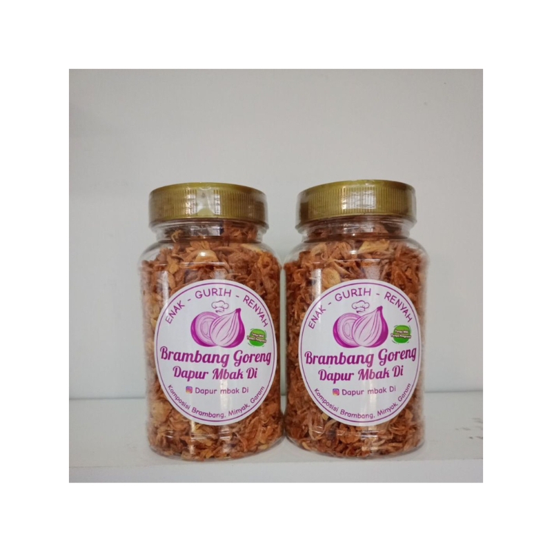 

Bawang merah goreng/ bawang goreng kriuk / bawang goreng renyah. Brambang goreng Probolinggo
