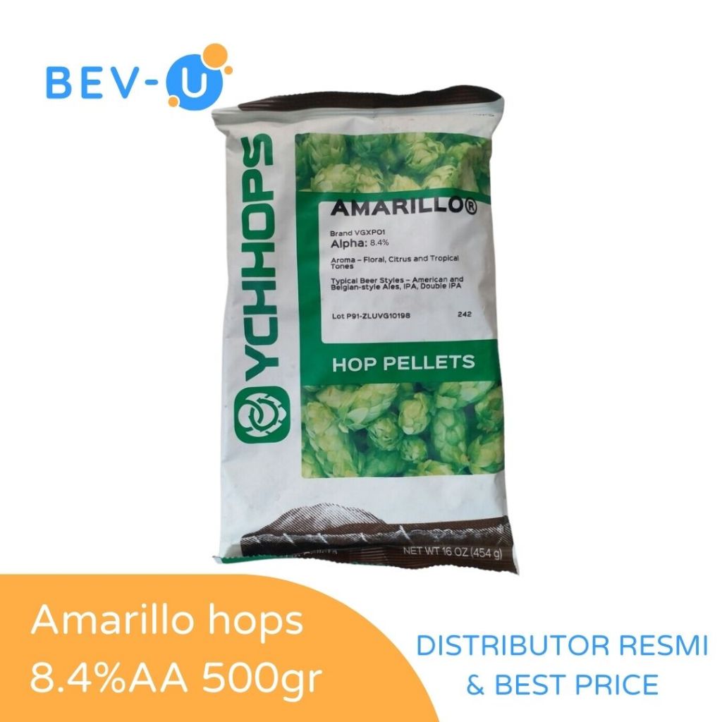 

Yakima Chief Amarillo Hops 8.4%AA - 500gram