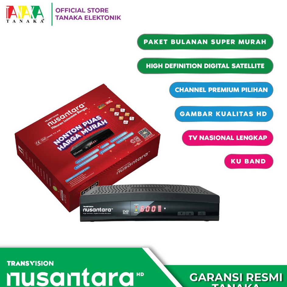 Kym RECEIVER TRANSVISION NUSANTARA HD MERDEKA t Special Edition