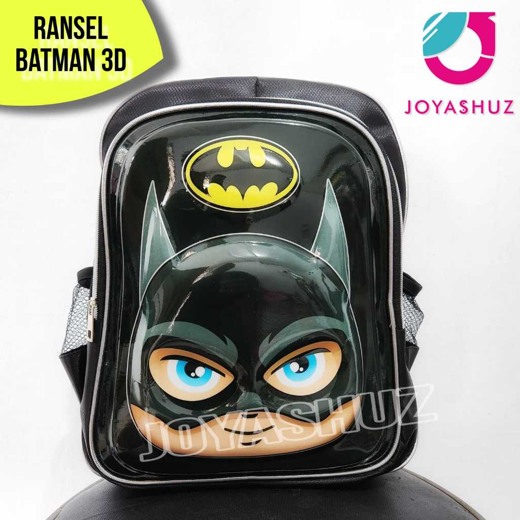 Tas Sekolah Anak TK Laki-laki - Tas 3D Anak TK Berbonus - Ransel  3D Anak TK Transformers - Tas Seko