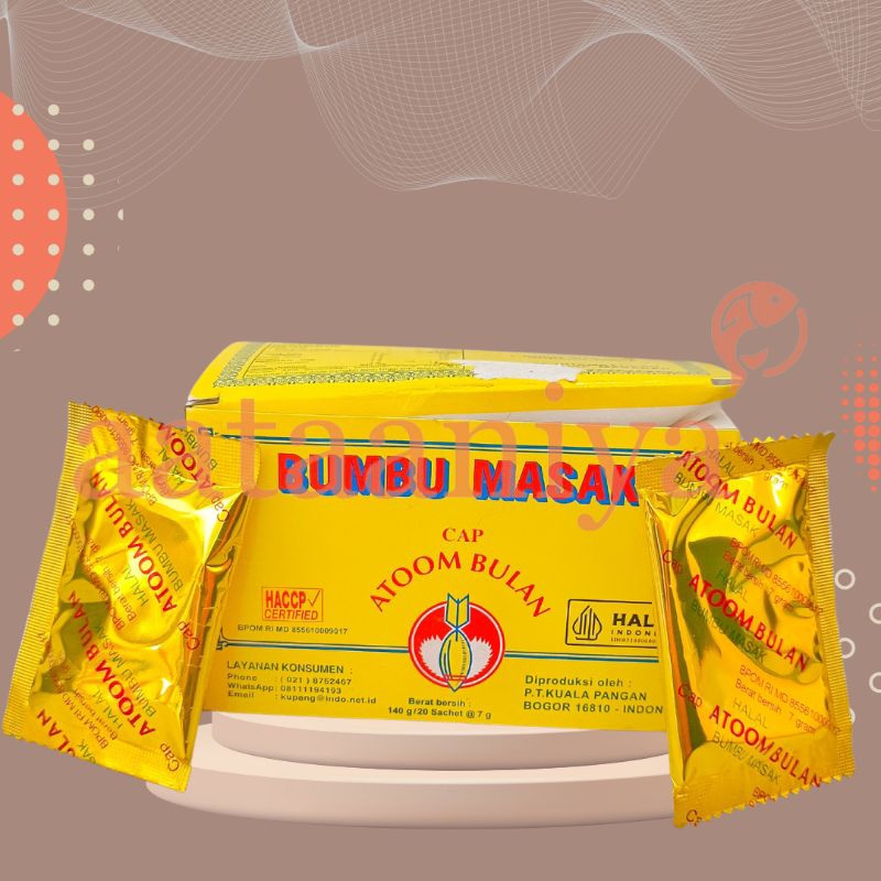 

BUMBU CAP ATOM BULAN MINI