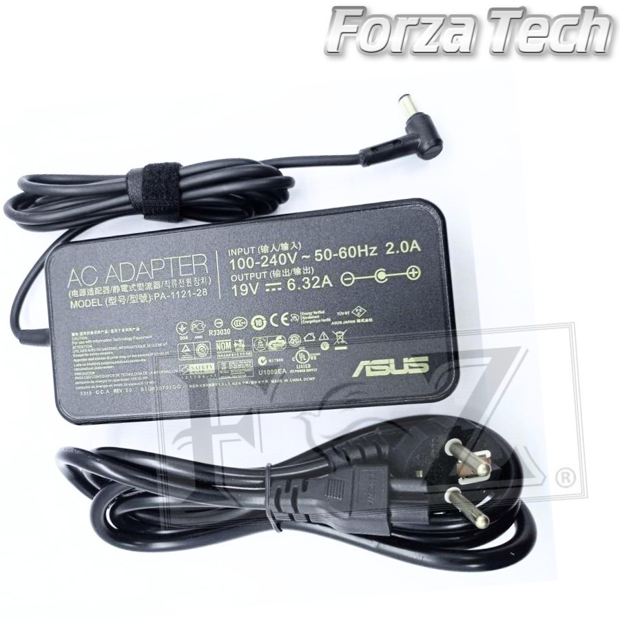 Adaptor Charger Asus M70Sa, M70Sr, M70T, M70Vm, M70Vn, M70Vr Z80K Z80K/A2H Z81K 19V 6.32A (5.5*2.5mm