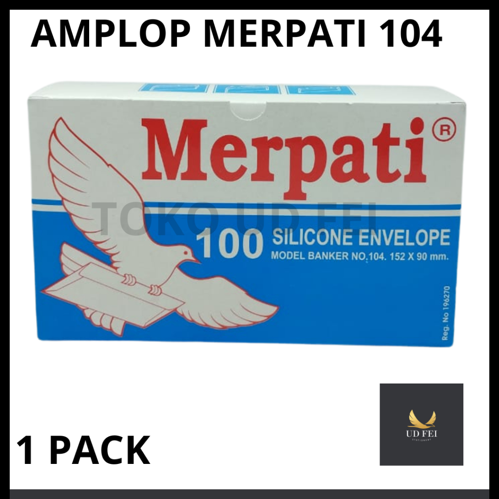 

(1 PACK) Amplop Merpati 104/ Amplop Merpati/ Amplop 104 Merpati