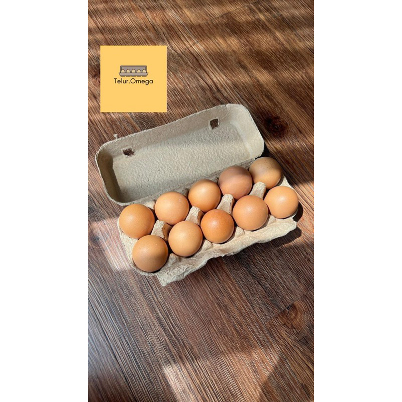 

Telur Negeri Omega 3 per 10 Butir Packing Karton
