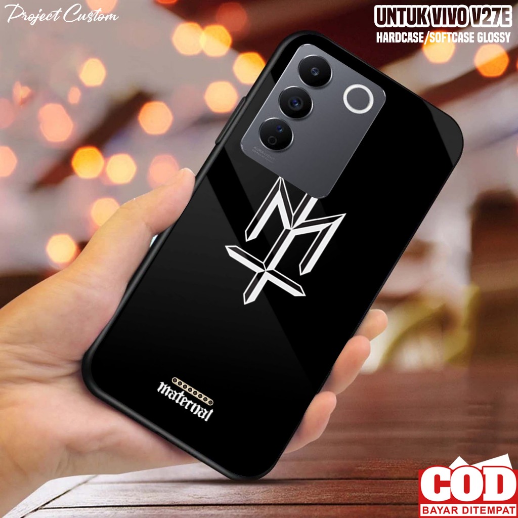 Case VIVO V27E - Casing Hp VIVO V27E Terbaru ( MTRNL002 ) Silikon VIVO V27E - Softcase Glass VIVO V2