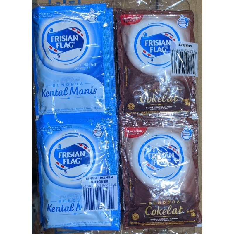 

susu Frisian flag renteng isi 6