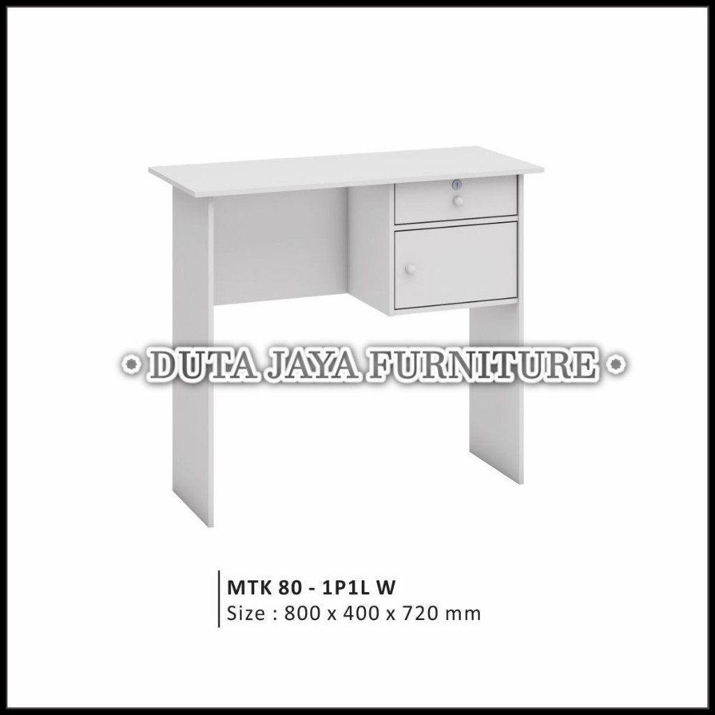 Meja Minimalis Meja Kerja Meja Kasir Meja Kecil Meja Kantor Meja Tulis MTK 80 Popular