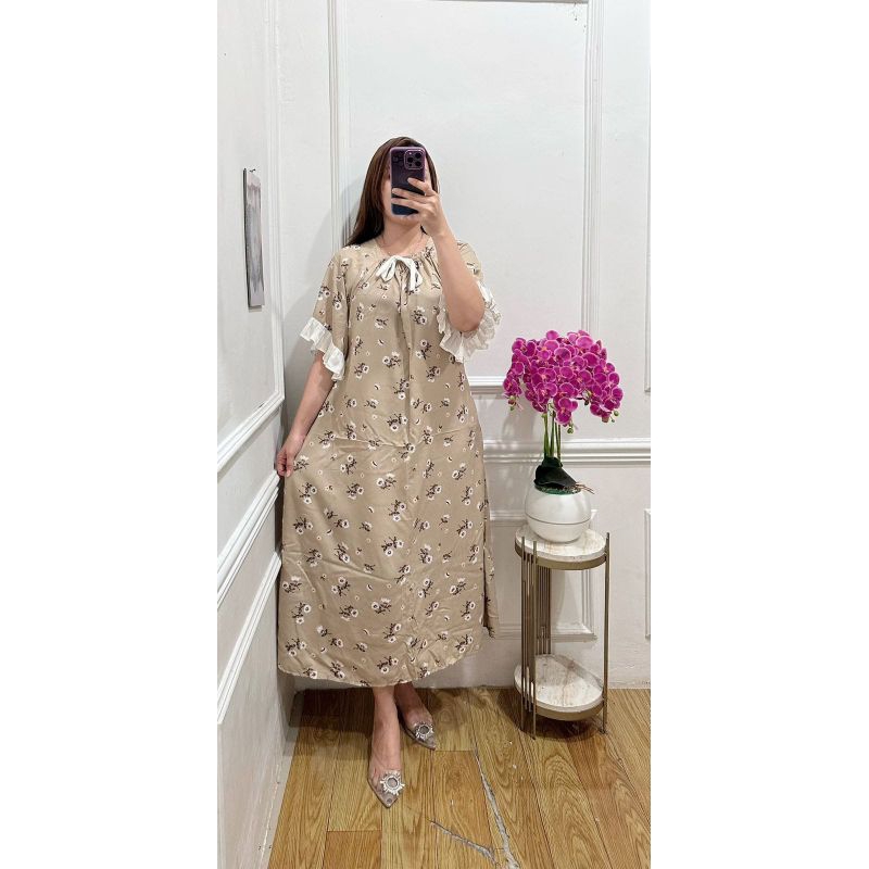 Adeva dress motif kombinasi