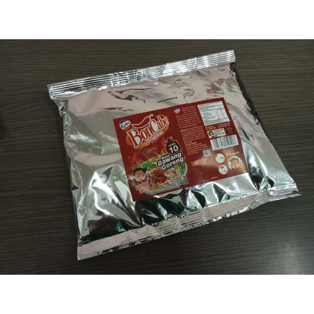 

Bon Cabe FOIL level 10 original cabe bubuk boncabe cabai serbuk 250gr