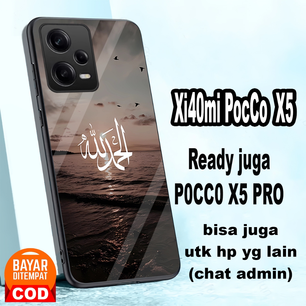COD62/Softcase glossy kilau POCO X5 dan ALLL TYPE(motif genshin impact )  X5 PRO/X3/X3 PRO/X3 NFC /m
