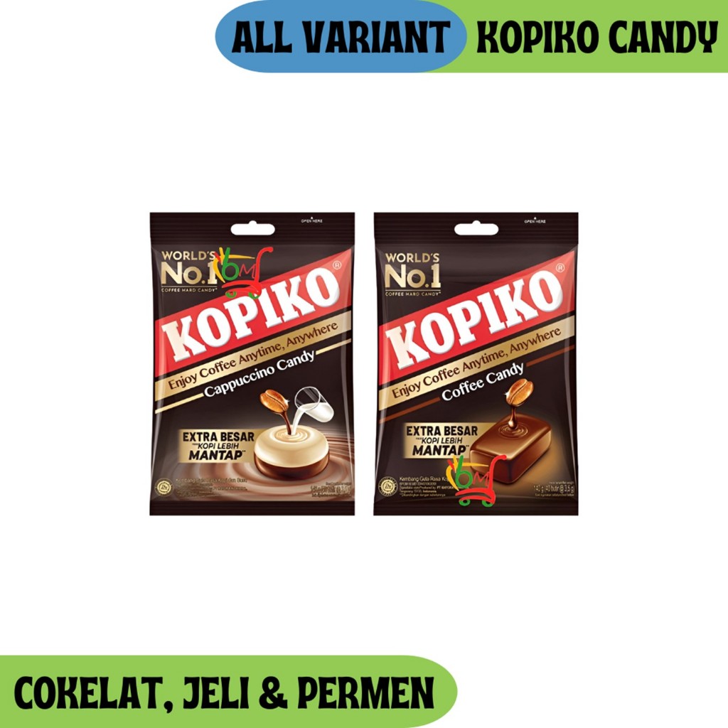 

Kopiko Permen Kopi Kualitas Ekspor Isi 50 Butir All Variant