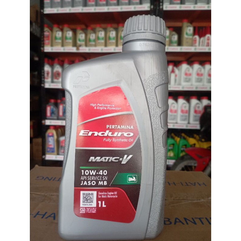 Oli Mesin Nmax /Aerox Enduro Metic V  10W-40 1L Asli Original