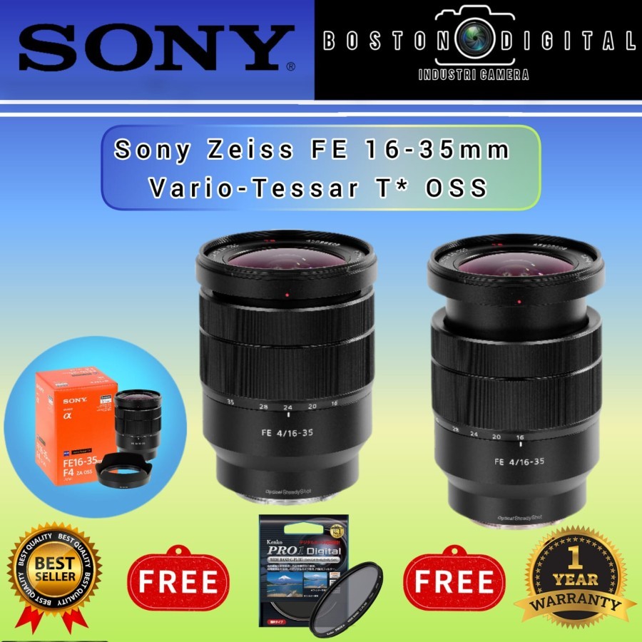 LENSA SONY FE 16-35MM F4 ZA OSS / SONY FE 16-35MM F4 ZA OSS