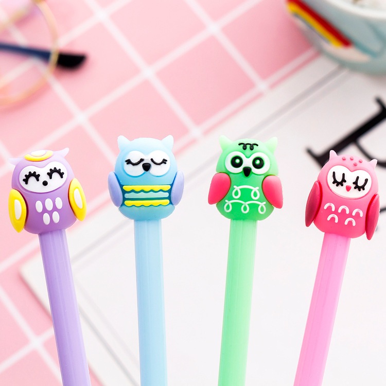 

BOLPEN KIDS LUCU BERKARAKTER OWL PURPLE #ATKLUCU #MURAH