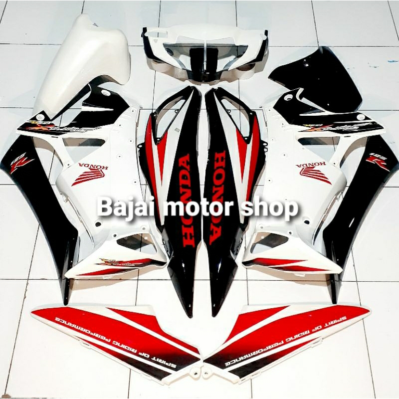 Body fullset halus SupraX 125 OLD Cover body fullset halus SupraX 125 LAMA body fullset halus HONDA 