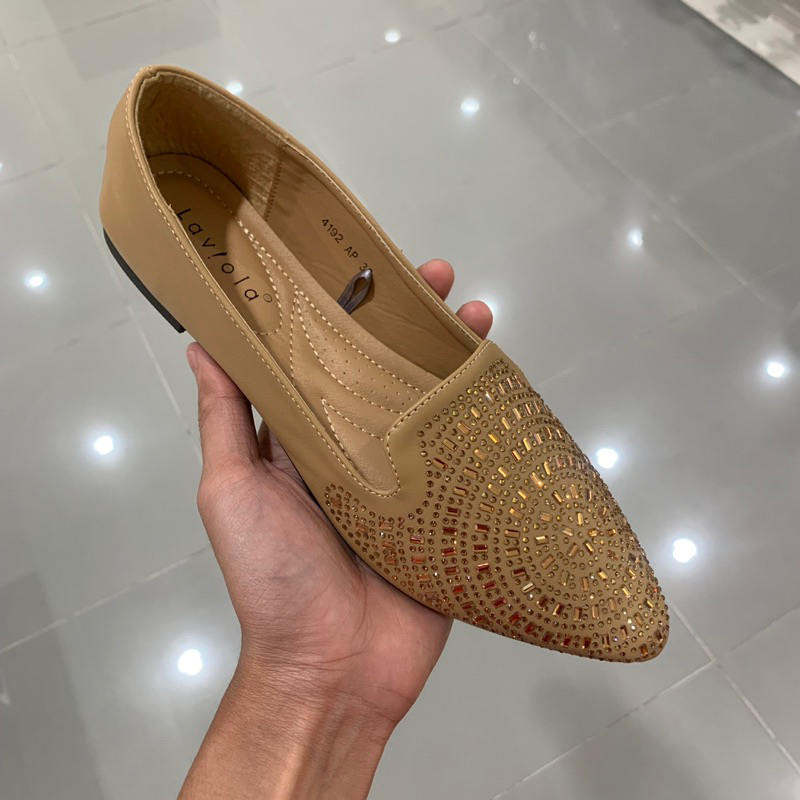 laviola sepatu flat wanita original matahari