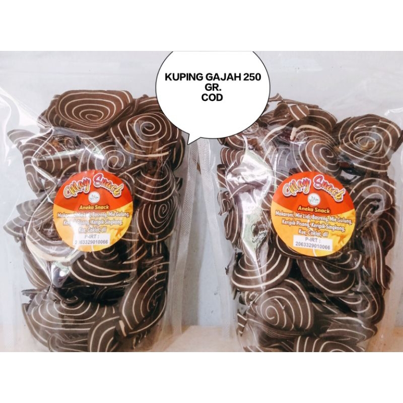 

KUPING GAJAH MAY SNACK KEMASAN STANDING POUCH 250GR