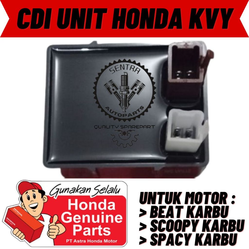 Original AHM CDI Unit Honda Beat Karbu Spacy Karbu Scoopy Karbu KVY
