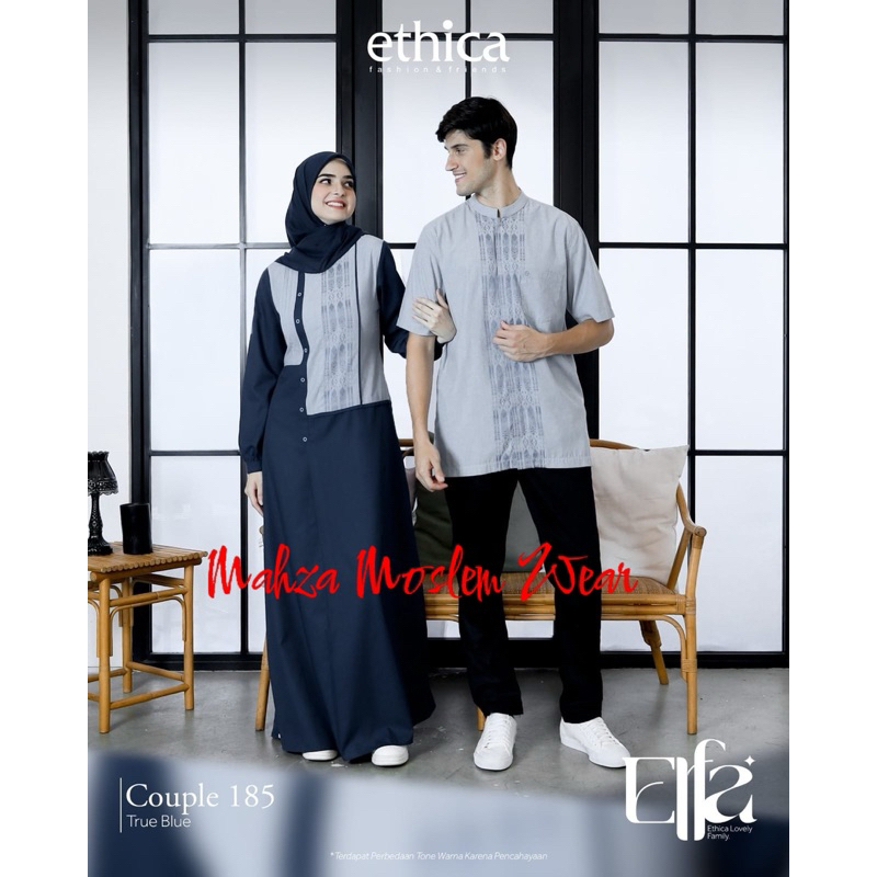 COUPLE 185 TRUE BLUE || COUPLE KELUARGA ORIGINAL ETHICA