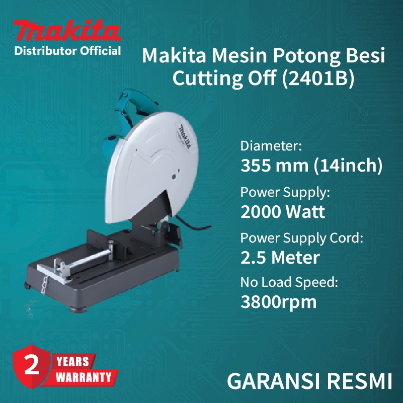 Mesin Potong Besi Makita 2401B - Makita Potong Besi Cut Off 2401 B