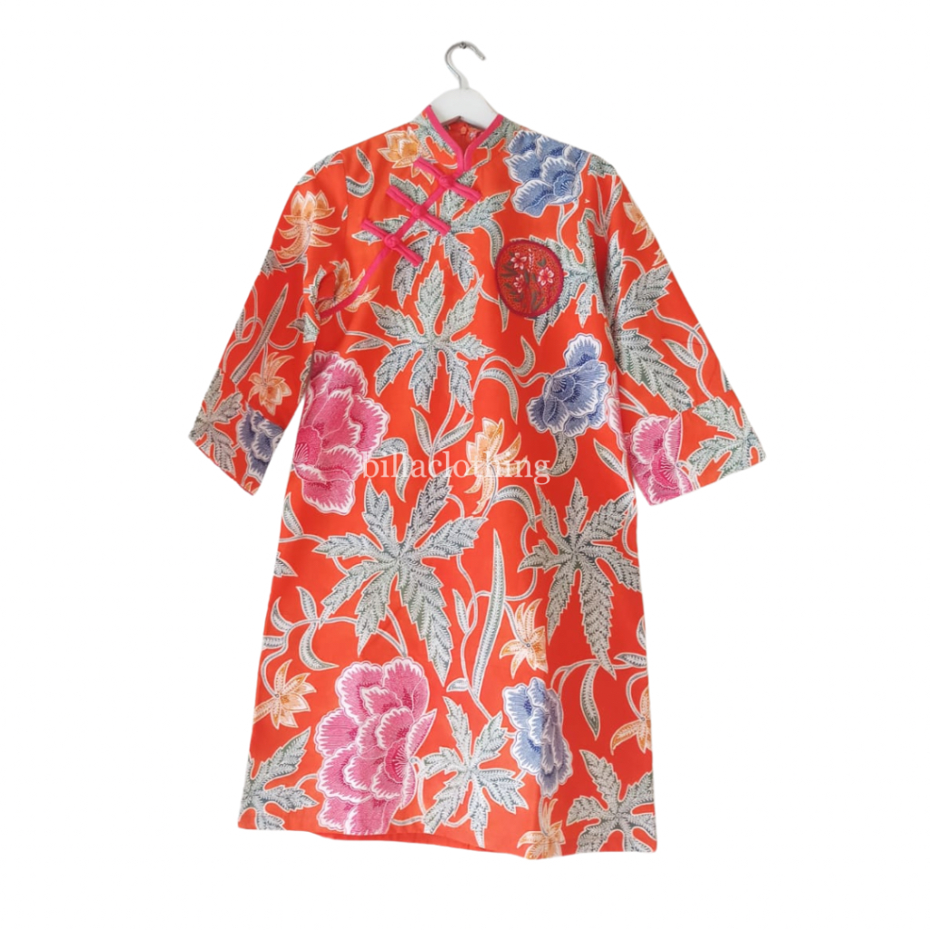 Dress Cheongsam | Billa Dress Cheonhsam | Dress | Cheongsam | Chinese style | Traditional | Modern |