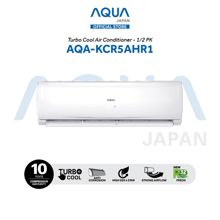 AC AQUA AKR5AHQ1 + Pasang AC Split 1/2 PK