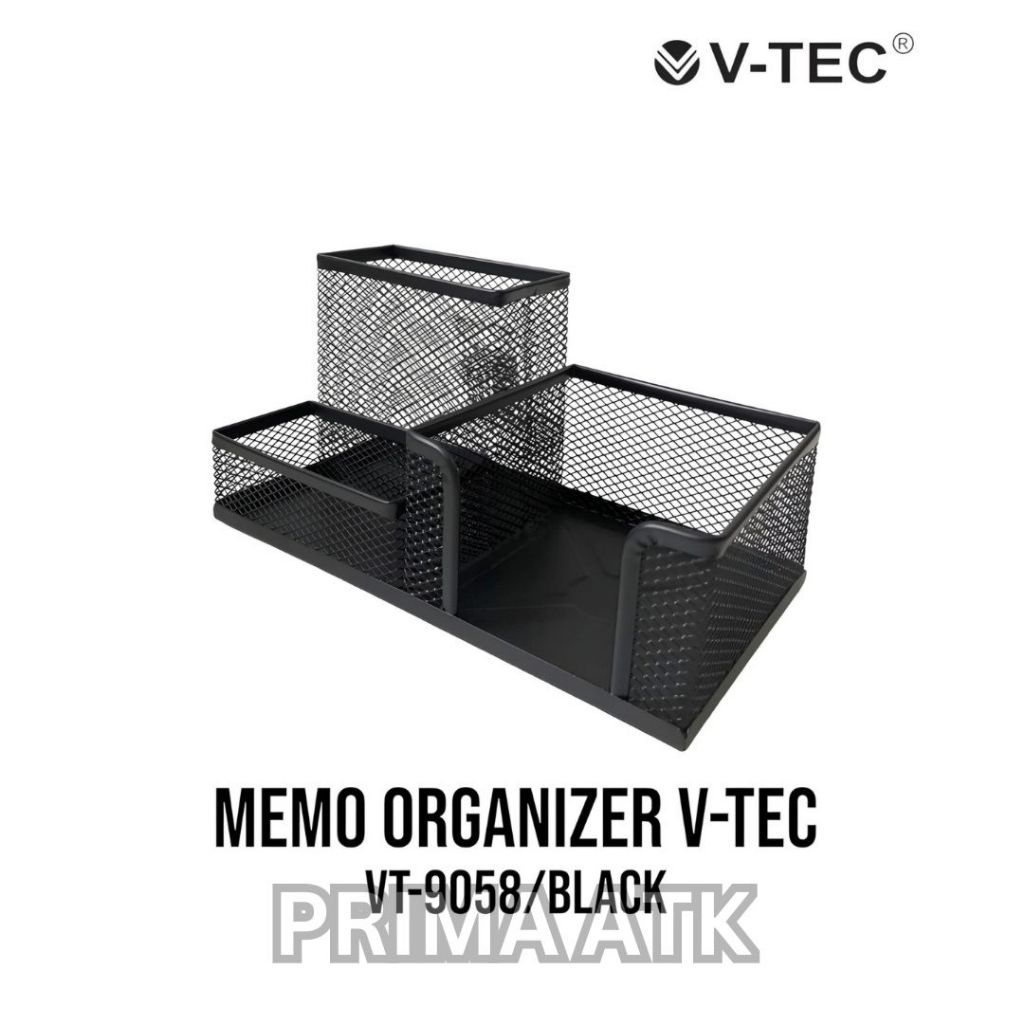 

Tempat Alat tulis, Tempat Memo Catatan, Memo Organizer V-tec