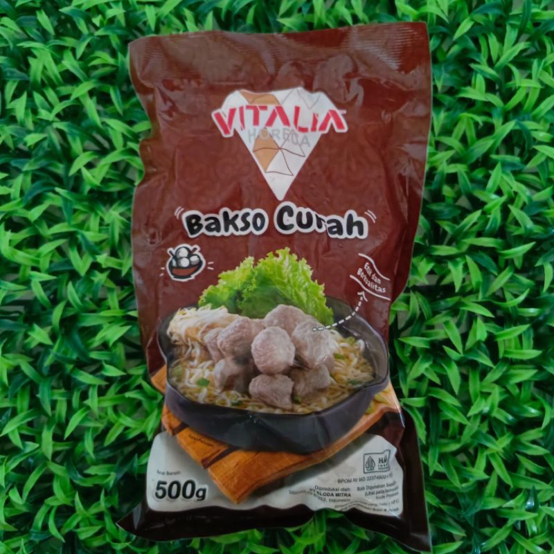 

Vitalia Bakso Sapi & Ayam Curah - 500 Gr