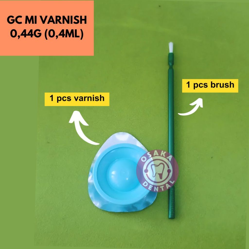 GC MI Varnish - Topical Fluoride Varnish with Calcium and Phosphate