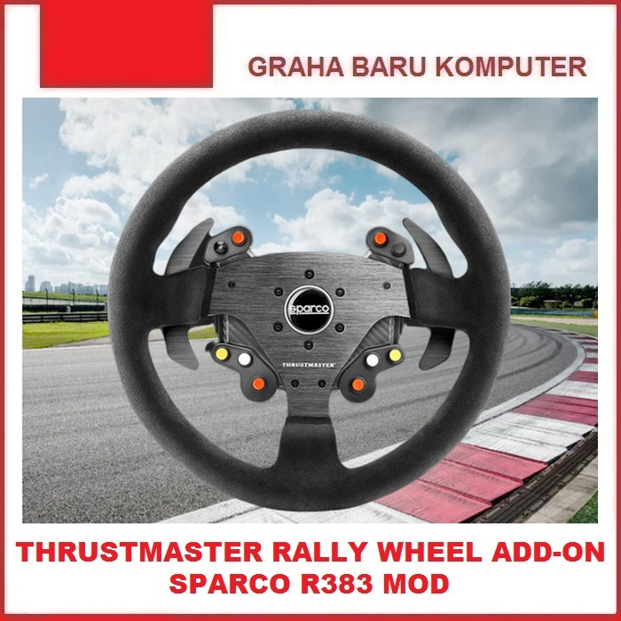 Thrustmaster Add On Rally Wheel Sparco R383 Steering Wheel