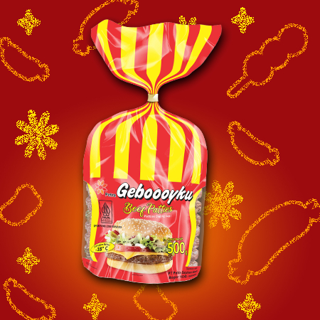

GEBOOOYKU Beef Patties 500 Gram