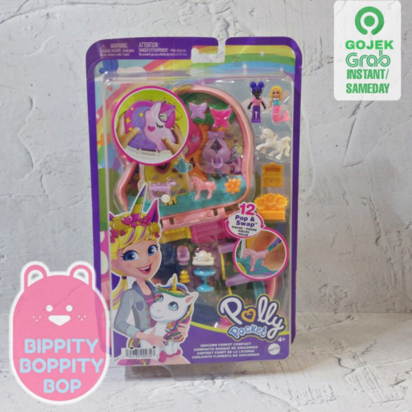 

Unik Polly Pocket Unicorn Forest Compact Tea Party Berkualitas