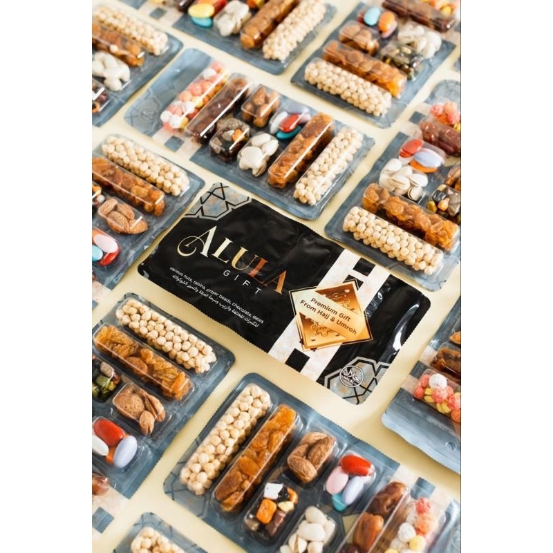 

Alula Gift • Oleh-oleh Haji dan Umroh Premium & Lux • Souvenir Hajj / Umroh • Hadiah Hampers