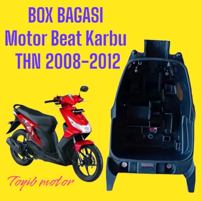 BOX bagasi motor Beat Karbu Lama Accessories Foto
