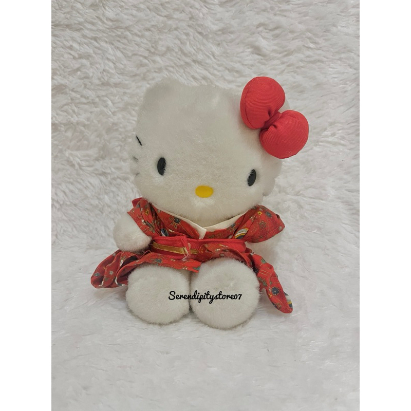 boneka hello kitty kimono original sanrio