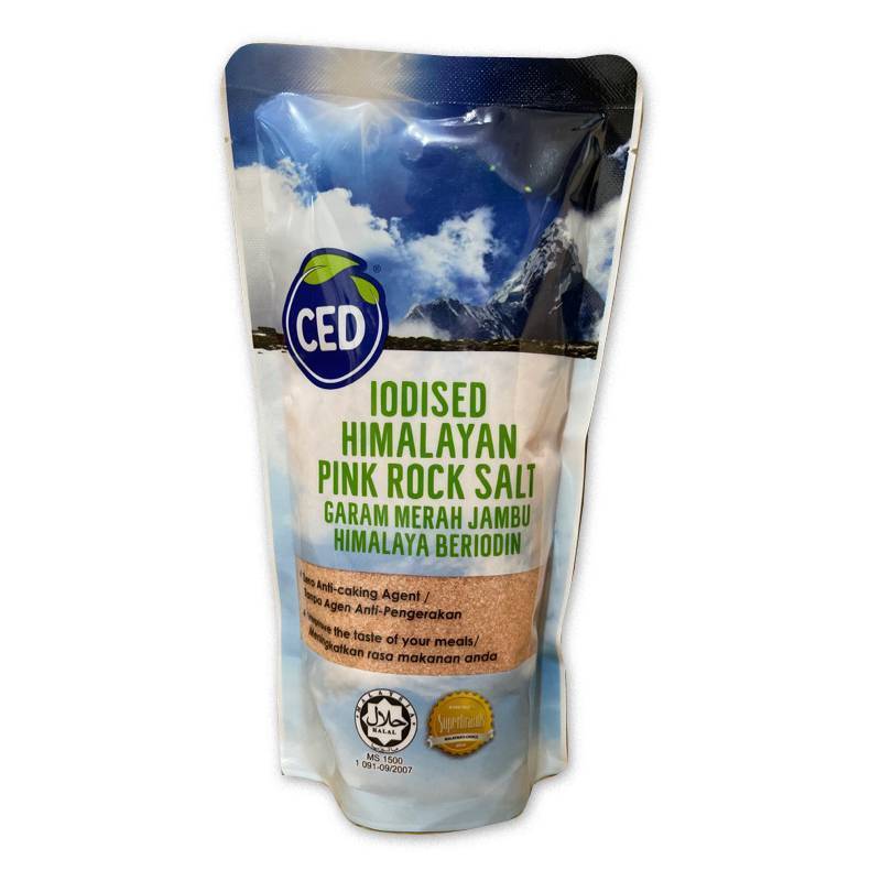 

CED Himalaya Pink Rock Salt 500gr | Garam Himalaya | Garam Kesehatan