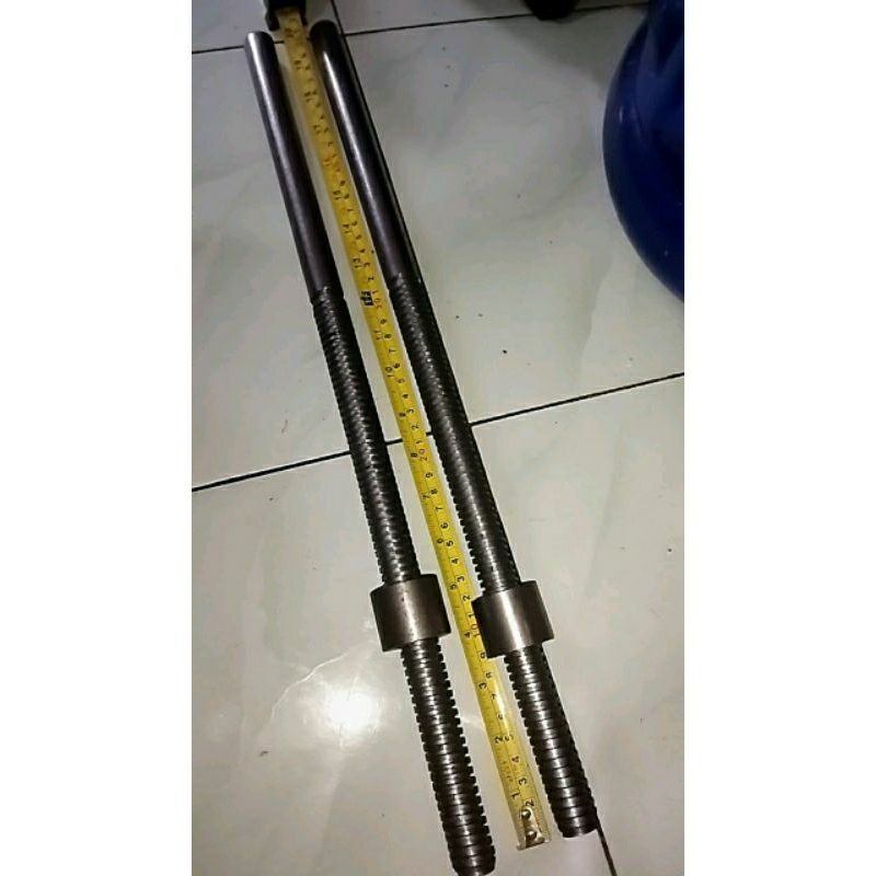 as 20mmx50cm panjang ulir 30cm drat kotak