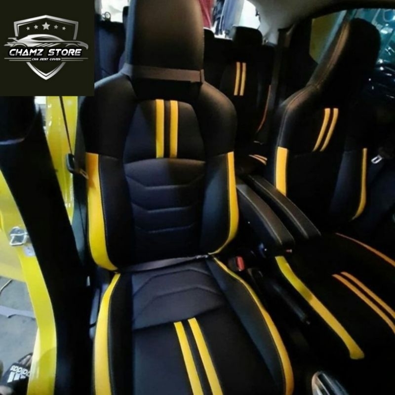 Sarung Jok Mobil Ayla 2017-2021 Full Set 2 Baris