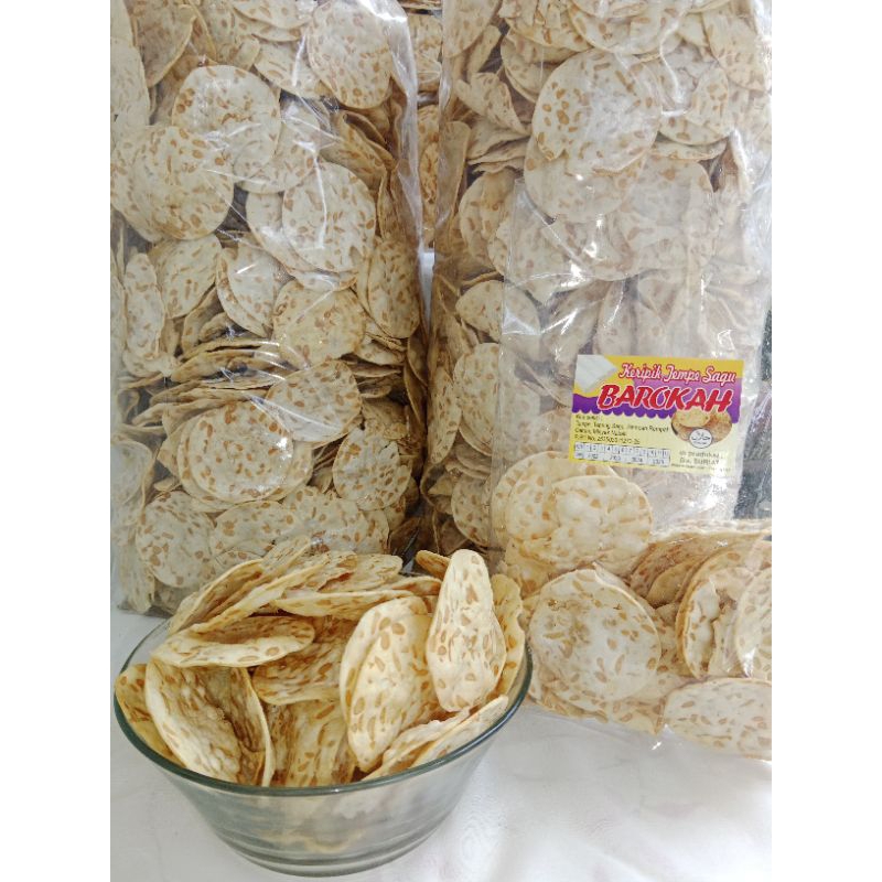 

1kg KERIPIK TEMPE SAGU