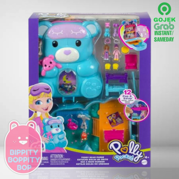 

Jual Polly Pocket Teddy Bear Purse Compact Sleepover Theme Diskon