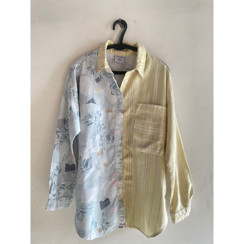 Cottonink x Kamiidea Top Mint Terra Ezzah Free Size [Preloved]